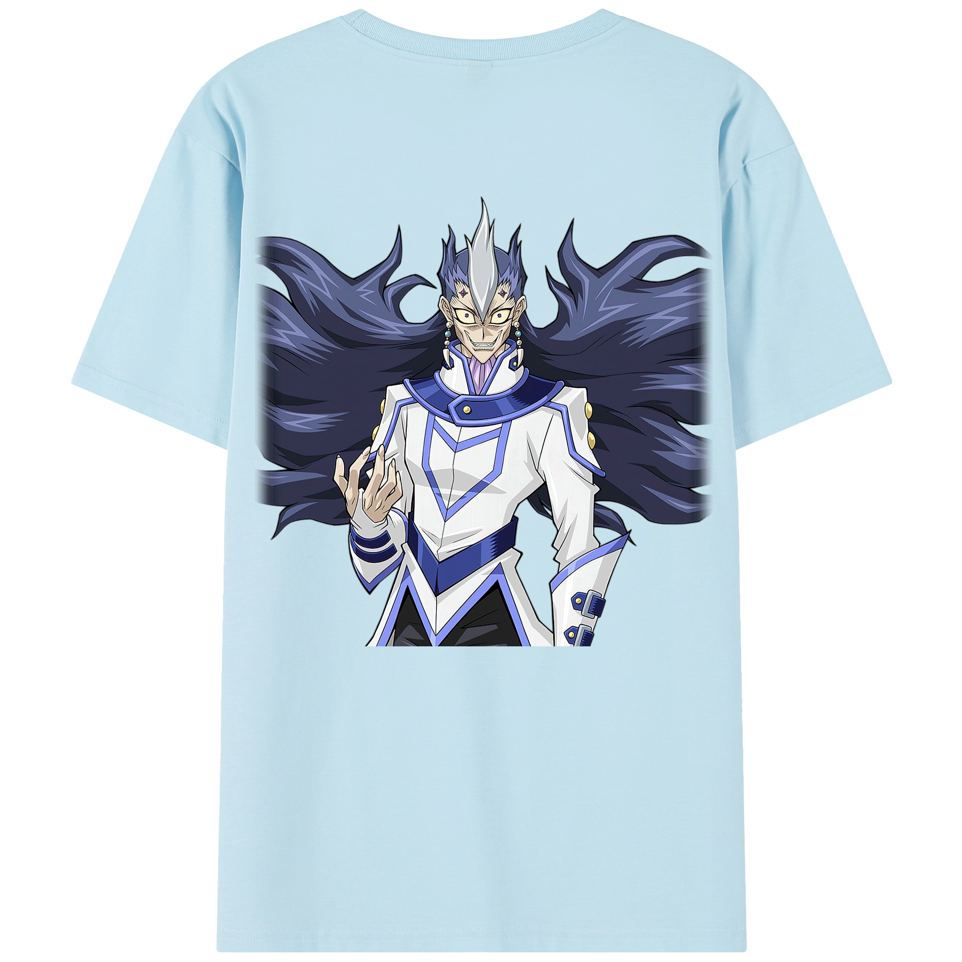 （画像用） 遊☆戯☆王 Yu-Gi-Oh! 綿100％半袖Tシャツ（背面プリント）